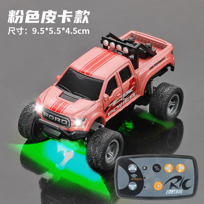Mini coche de control remoto de aleación - Modelo Capri naranja