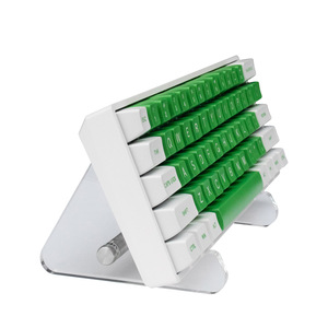 Transparent Acrylic <strong>Keyboard</strong> Stand <strong>Computer</strong> <strong>Keyboard</strong> Storage Rack <strong>Multiple</strong> Tires Display Stand - Product Image 5