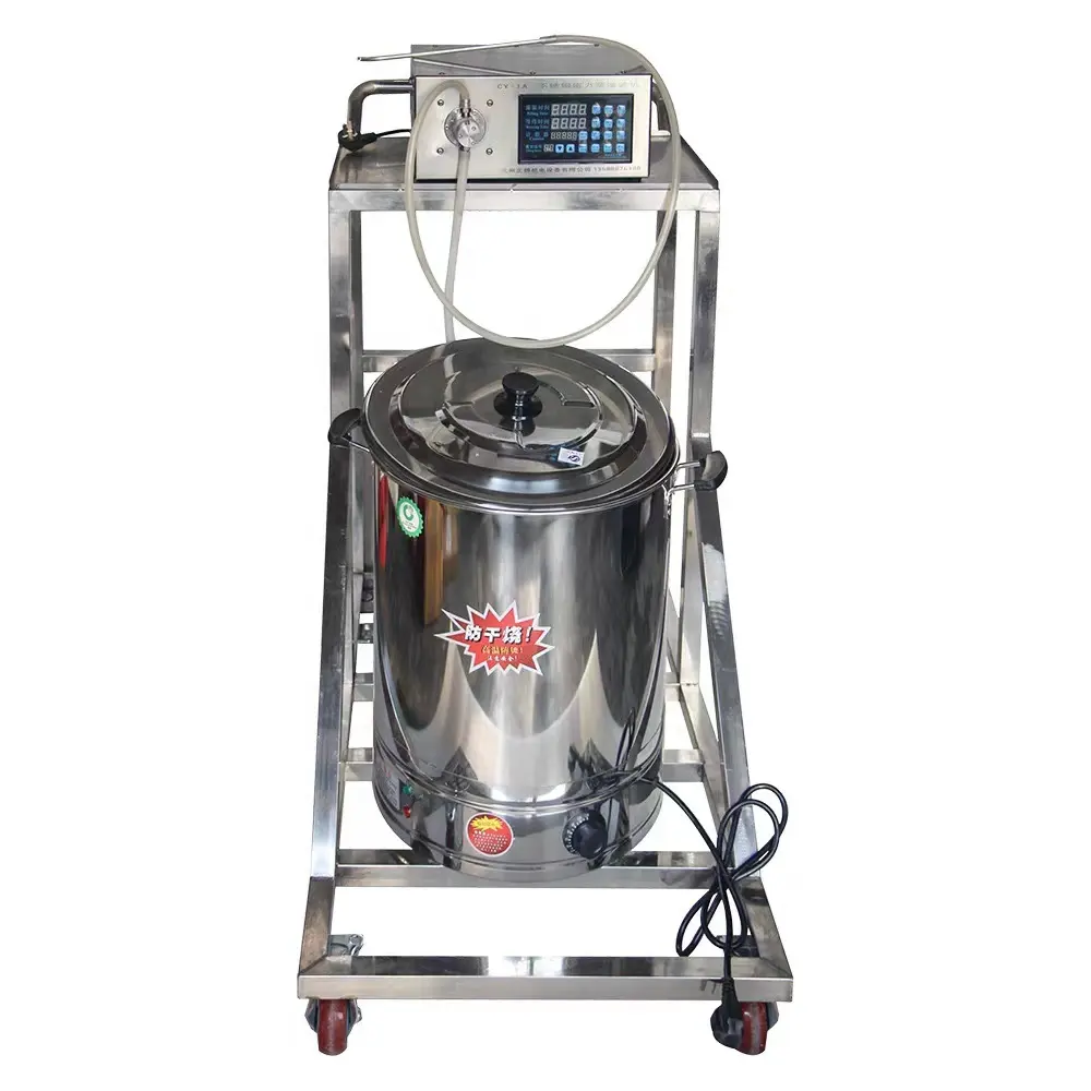 Industrial Automatic Electric Hot Liquid Wax Heated Candle Making Melt Machine
