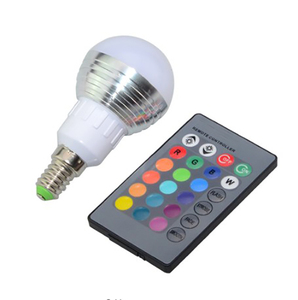 E27 3W 5W 10W RGB renkli LED lamba ışığı 16 milyon renk değiştirme ampul uzaktan kumanda led rgb ampul - Product Image 6