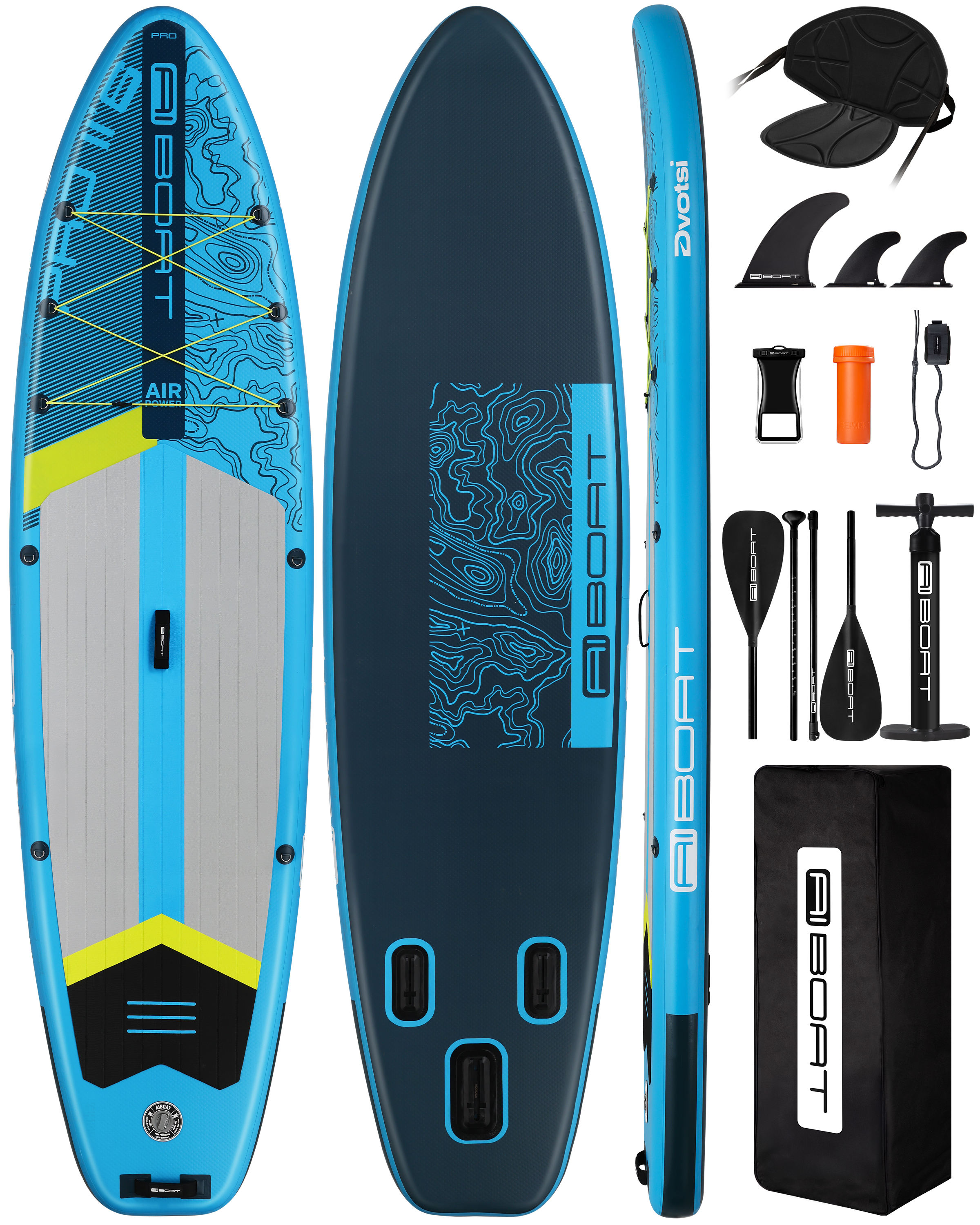 Azul PRO 11'6"x35"x6''