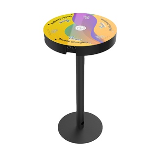 Y2 Power RIO Charging Table PT-R007-Y2 with Wireless Charging Pad and Retractable <strong>Cables</strong> <strong>Tidy</strong> &amp; Clean Design Good for Restaurant - Product Image 1