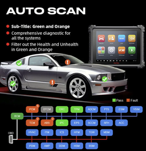 Autel Best Scanner Autel MaxiSys Ultra with Advanced MaxiFlash VCMI Upgraded Automotive Diagnostic Scanner Analyzer Battery - Product Image 5