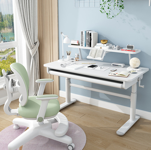Ergonomik ahşap tasarım çocuk çalışma masası ve sandalye çocuk öğrenci çalışma masası - Product Image 6