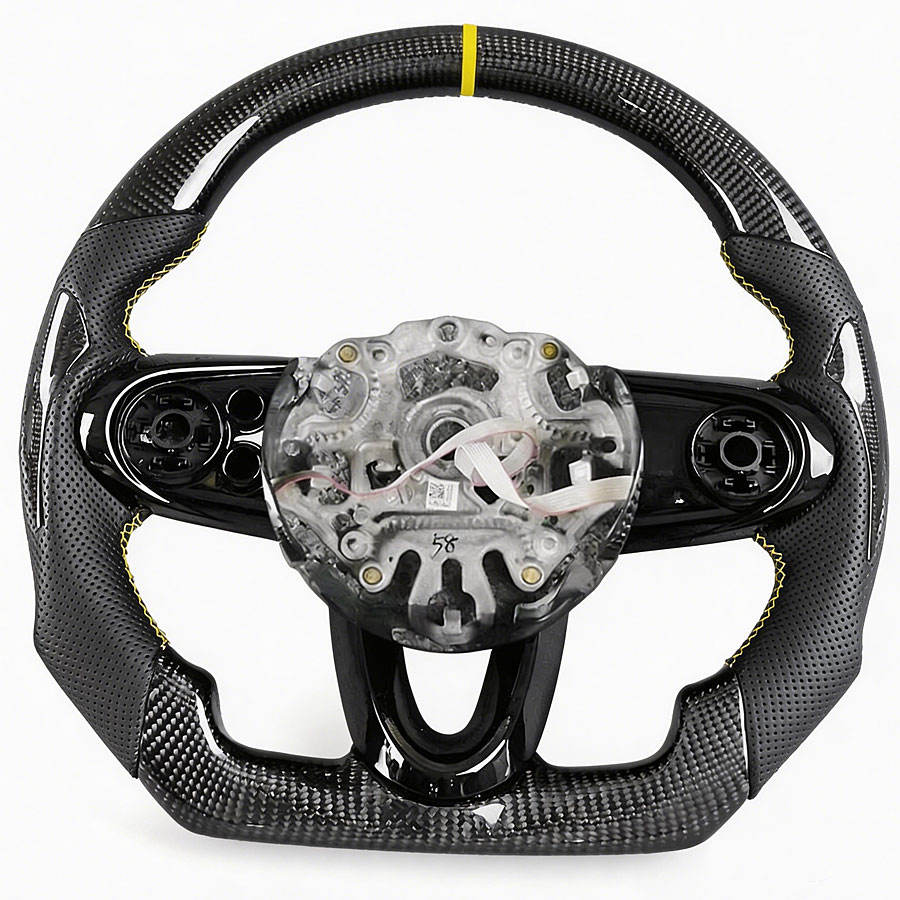 Fibre de carbone + Cuir