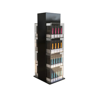 Tùy chỉnh màu sắc logo Acrylic hiển thị đứng treo tường thuốc lá giá hơi hiển thị khói cửa hàng thuốc lá hiển thị đứng - Product Image 4