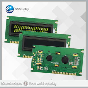 JXD1602C VA giallo negativo COB LCD 1602 industriale schermo di controllo modulo Display a doppia fila carattere utile per - Product Image 5