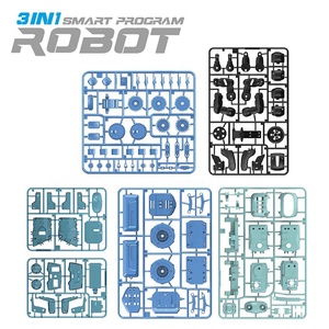 BC0104 3 in 1 programma intelligente RC Robot didattico Kit di robotica fatto da te lampeggiante sviluppa giocattoli modello di blocchi di costruzione set - Product Image 2