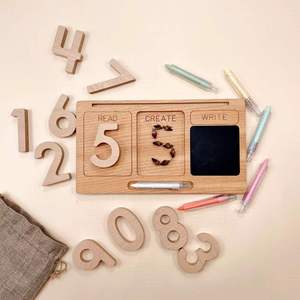 <strong>Read</strong> Create Write Board Wooden <strong>Writing</strong> Skills Board <strong>Writing</strong> Board Language Material Kindergarten Learning Letters - Product Image 6