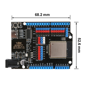 Robotlinking ESP32 Max V1.0 Entwicklungsbrett kompatibel mit Arduino UNO R3 mit 1 M Typ-C-Kabel