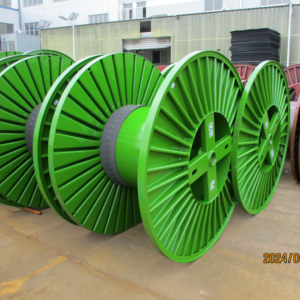 Steel Plate <strong>Welded</strong> Steel Wire <strong>Bobbin</strong> Winding Cable Reel Electrical Cable Drum Corrugated Steel <strong>Bobbin</strong>