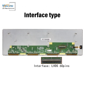 Modulo LCD a barra allungata da 16.2 pollici 800 lendini Display di livello industriale 2608x720 LVDS 60 pin-30 ~ + 85 °C temperatura di funzionamento - Product Image 3