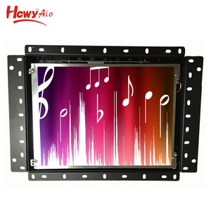 嵌入式金属外壳10.4 "开放式框架显示器，带触摸屏液晶显示器RS232 USB VGA端口 - Product Image 1