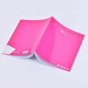 Taccuino di apprendimento francese di 96 pagine per l'educazione taccuino pinzato di alta qualità semplice di colore solido diretto in fabbrica - Product Image 5