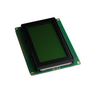 LCD-Modul 128x64 LCM-Anzeige (blau/grau/gelb-grün) STN positiv, grau, trans flektiver COB - Product Image 4