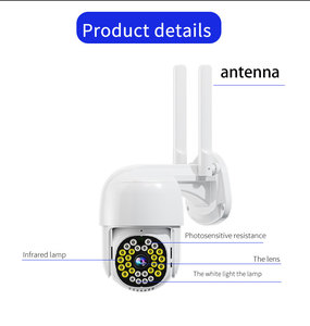 5g双频高清Ip摄像机Wifi户外无线安全摄像机夜视网络Ip66防水闭路电视监控摄像机 - Product Image 6