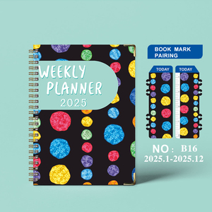 Wholesale Price Spiral <strong>Notebook</strong> Weekly Journal Planner for Women College Ruled <strong>Notebook</strong> <strong>with</strong> Thick Paper - Product Image 6