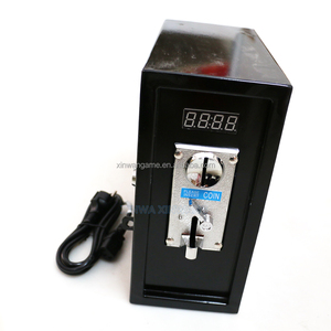JY-926A sikke alıcı seçici demir zaman kontrol kutusu ile 110V/220V güç kaynağı İngilizce sikke zamanlayıcı - Product Image 4