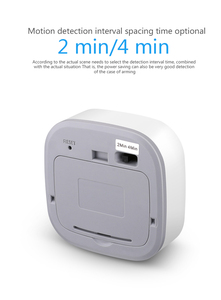 Sistema di allarme domestico del rivelatore del sensore di movimento PIR WiFi Tuya, rilevatore a infrarossi del sensore PIR Mini forma compatibile con IOS e Android - Product Image 6