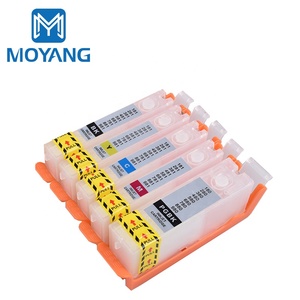 MoYang Refillable Ink Cartridge Compatible for CANON PGI280 281 <strong>PIXMA</strong> TS8220 TS9120 <strong>TS9520</strong> TS9521 Printer Refill with ARC Chip - Product Image 1