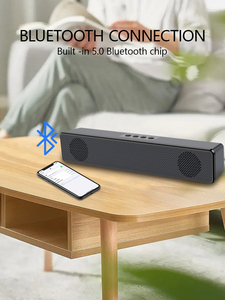 Altavoces de escritorio Bluetooth duales de alto volumen para computadora y Notebook-Barra de sonido LED de tira larga Ideal para fiestas - Product Image 4