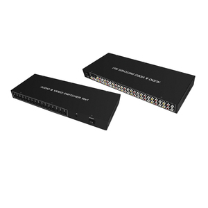 16-<strong>Input</strong> <strong>1</strong>-<strong>Output</strong> <strong>Video</strong> Audio <strong>Switch</strong> with Remote Control AV16x1 Chip Switching <strong>Video</strong> Splitters &amp; Converters - Product Image 5