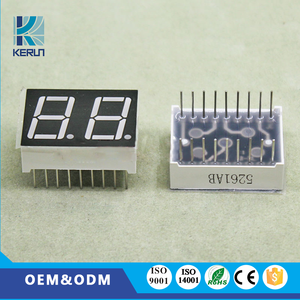Modulo Display a Led a 2 cifre da 0.3 pollici a 7 segmenti con guscio di plastica bianca - Product Image 5