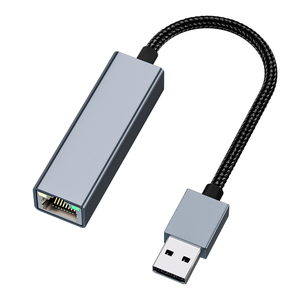 Manufacturer Direct Sales Aluminium Alloy LED Indicator USB-C to 1000 Gigabit Ethernet <strong>LAN</strong> Network Adapter Wireless for Windows