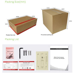 IP68 Impermeabile Standalone RFID Sistema di Controllo di Accesso T15 Metallo Tastiera di Tocco Porta di Controllo di Accesso Con ID lettore di Schede di EM - Product Image 5