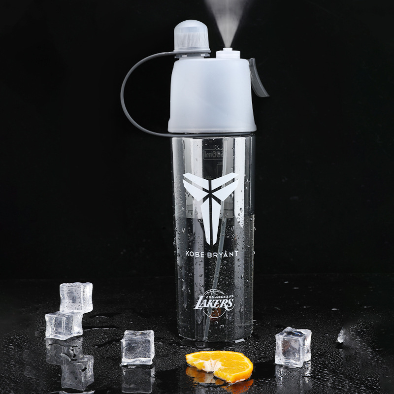 600ml transparent black warrior kobe