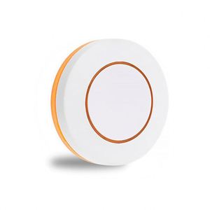 circular wireless <strong>remote</strong> <strong>control</strong> with <strong>one</strong> <strong>button</strong> easy to stick and wiring free alarm processor <strong>remote</strong> <strong>control</strong> - Product Image 3