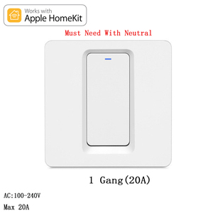 WIFI Smart Switches App Fernbedienung Arbeiten mit Apple HomeKit Siri Voice Smart Home Timer-Funktion Druckknopf - Product Image 2
