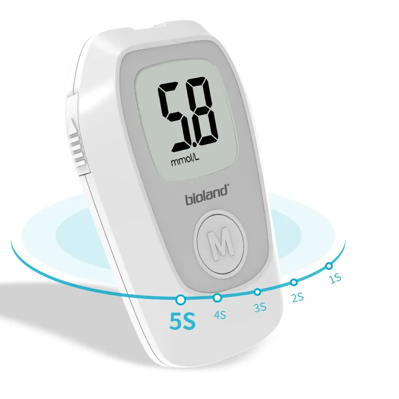 Controllo rapido e sensore continuo del sistema di monitoraggio del glucosio con macchina per il test della glicemia per il diabete