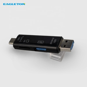 多功能 3 合 1 读卡器 OTG 适配器 Type-c 多 tf卡读卡器 - Product Image 2
