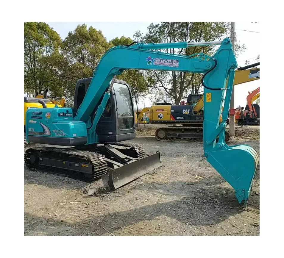 Nahezu neues Produkt Originales Design japanische Marke gebrauchter Kobelco SK75 Bagger zu günstigem Verkauf SK150 SK210