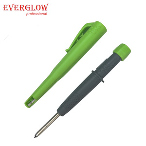 Deep Hole Marker Solid Scribe Tools for Woodworking Engineering Projects Mechanical Pencil <strong>Scriber</strong> Carpenter Pencil <strong>Set</strong> Refills - Product Image 2