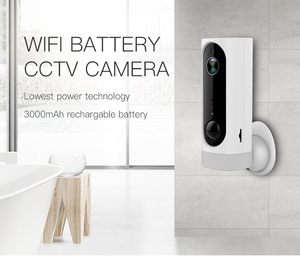 <strong>A2</strong> WIFI Battery CCTV <strong>Camera</strong> Megapixel HD Lens 130&deg; Wide Viewing Angle Support Voice Intercom and 128GB SD Card Storage - Product Image 5