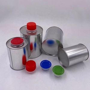 <strong>Factory</strong> <strong>Direct</strong> 100ml 200ml 250ml 500ml 800ml 1L Round Metal Oil <strong>Tin</strong> <strong>Cans</strong> with Plastic Cap - Product Image 3