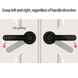 Tuya/TTLock APP Smart Fernbedienung Finger abdrucks chloss Biometrie Passwort Code Türschloss - Product Image 6