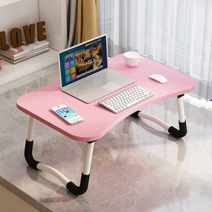 Foldable Laptop <strong>Table</strong> <strong>Notebook</strong> Study Laptop Stand Portable <strong>Notebook</strong> <strong>Computer</strong> Desk with Phone Slots - Product Image 4