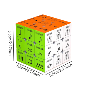 Âm nhạc lưu ý Thiết kế ma thuật Cube câu đố cho ngữ âm biểu tượng lý thuyết sụp đổ nhiên tốc độ Cube âm nhạc người mới bắt đầu giảng dạy Quà Tặng - Product Image 2