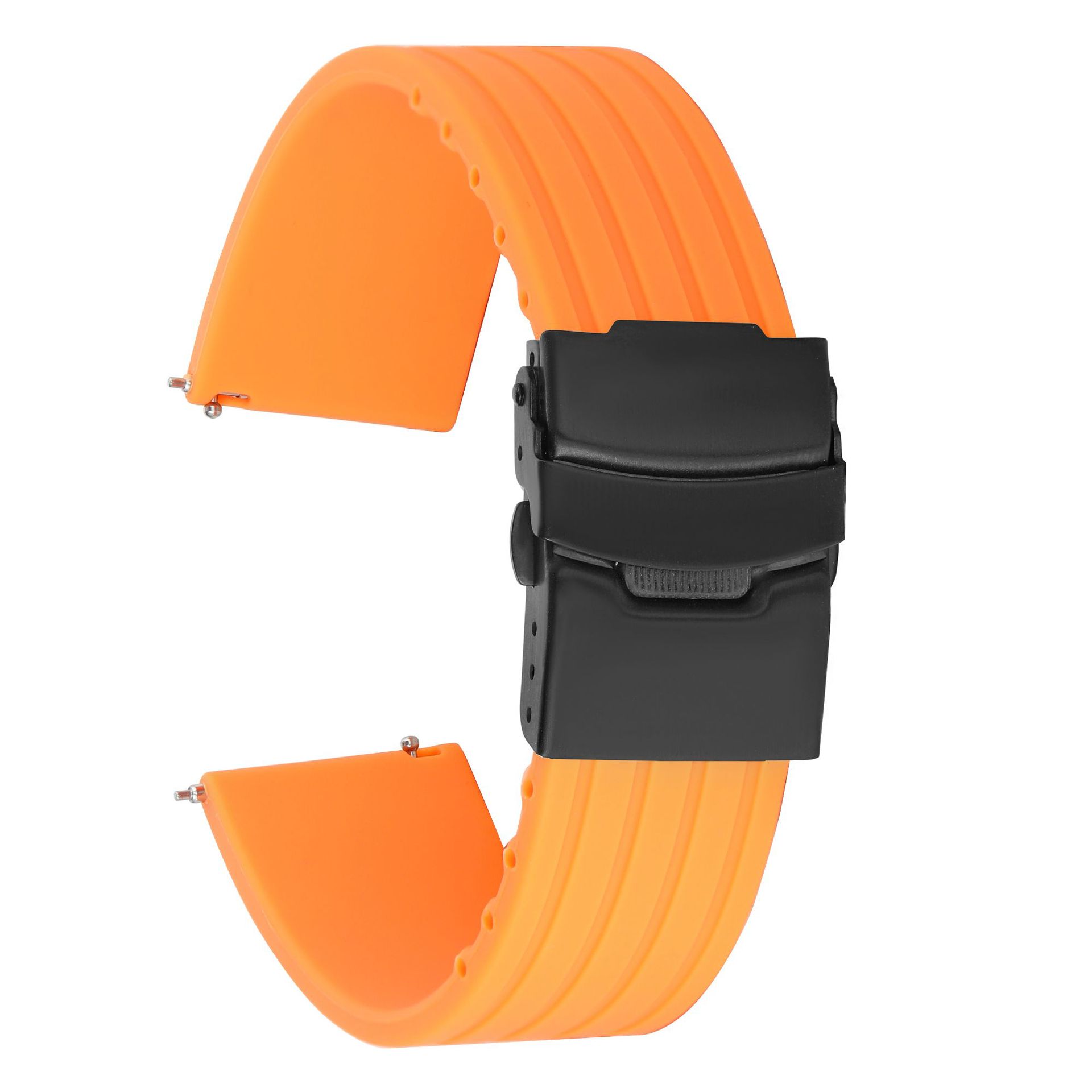 Bande orange - boucle noire