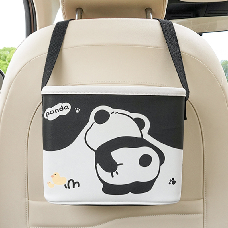 Cubo sencillo del panda travieso (grande)