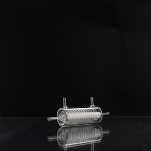 Tùy chỉnh trong suốt ống thủy tinh thạch anh condenser cuộn dây thạch anh ngưng tụ ống cho phòng thí nghiệm - Product Image 2