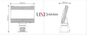 Drone <strong>Detector</strong> X Band Radar For Security Protection Low-attitude Detection Digital Phased <strong>Array</strong> Pulse Doppler 100m-5km Range - Product Image 6
