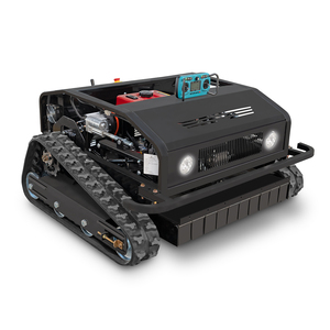 VT800รถตัดหญ้าขนาดเล็ก800มม. หุ่นยนต์ RC ไฟฟ้าเครื่องตัดหญ้าแบบหมุนเบนซินตีนตะขาบ4จังหวะเกรด DIY - Product Image 6