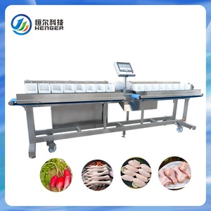Sistema Transportador de cinta de clasificación de peso de alta velocidad Máquina clasificadora automática de pollo/huevo/camarón/Pescado - Product Image 2