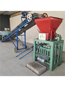 Máquina de ladrillo de pavimentación de enclavamiento semiautomática de larga vida útil Máquina de fabricación de ladrillos de bloques huecos sólidos - Product Image 6