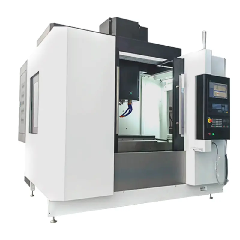 Mitsubishi Siemens Single CNC Centro de mecanizado vertical Proporcionó 24 centros de procesamiento para Metal Gsk System 1100 Mm 5 Axis Cnc 48