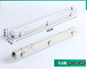 T8双荧光灯管三防灯具带反射器线性照明外壳三防灯具灯 - Product Image 5